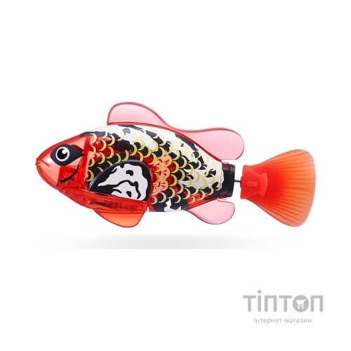 Інтерактивна іграшка Pets & Robo Alive S3 - Роборибка (червона) (7191-1)