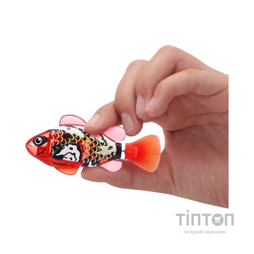 Інтерактивна іграшка Pets & Robo Alive S3 - Роборибка (червона) (7191-1)