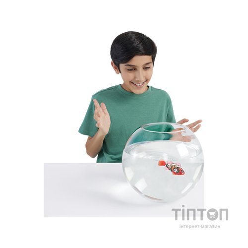 Інтерактивна іграшка Pets & Robo Alive S3 - Роборибка (червона) (7191-1)