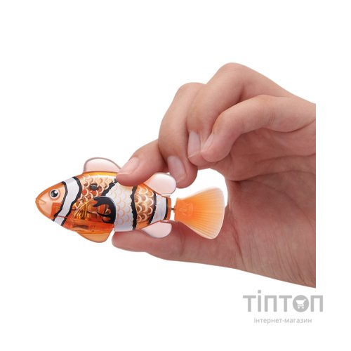 Інтерактивна іграшка Pets & Robo Alive S3 - Роборибка (помаранчева) (7191-5)