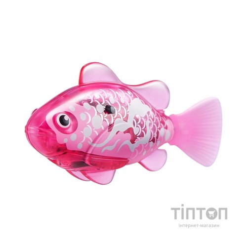 Інтерактивна іграшка Pets & Robo Alive S3 - Роборибка (рожева) (7191-6)