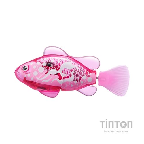 Інтерактивна іграшка Pets & Robo Alive S3 - Роборибка (рожева) (7191-6)