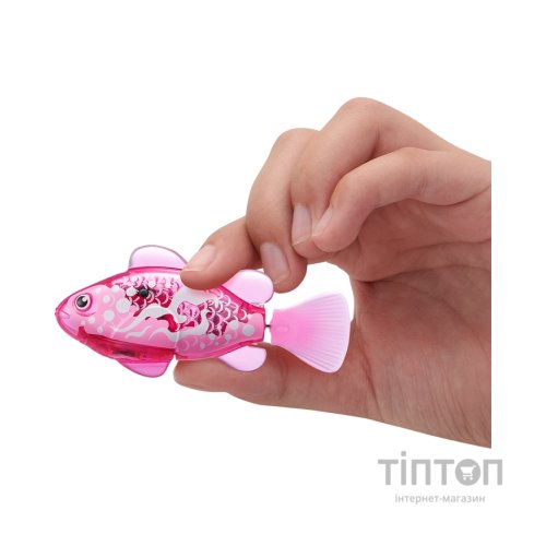 Інтерактивна іграшка Pets & Robo Alive S3 - Роборибка (рожева) (7191-6)