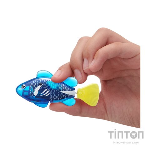 Інтерактивна іграшка Pets & Robo Alive S3 - Роборибка (синя) (7191-4)