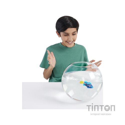 Інтерактивна іграшка Pets & Robo Alive S3 - Роборибка (синя) (7191-4)