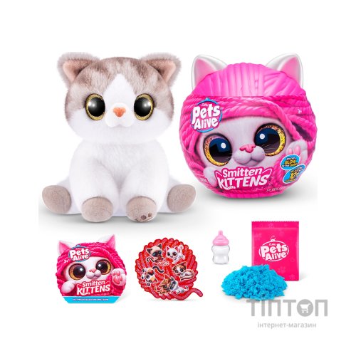 Інтерактивна іграшка Pets & Robo Alive сюрприз Грайливі кошенята (9541)