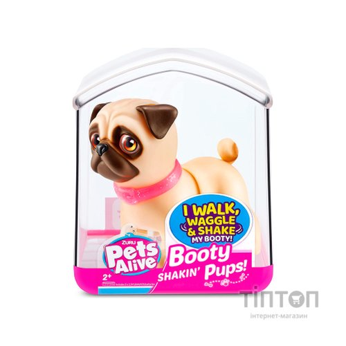 Інтерактивна іграшка Pets & Robo Alive цуценя Pets Alive - Грайливий мопс (9530SQ1-4)