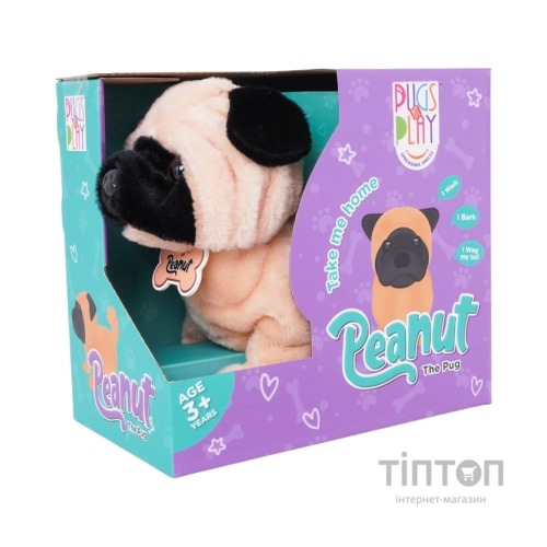 Інтерактивна іграшка Pugs at Play Мопс Peanut (ST-PAP28)