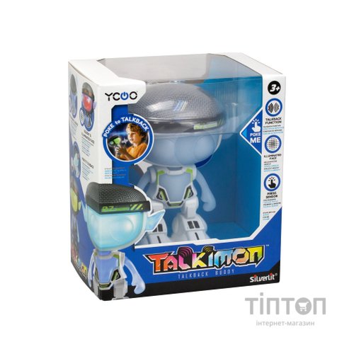 Інтерактивна іграшка Silverlit TALKIMON білий (88495)