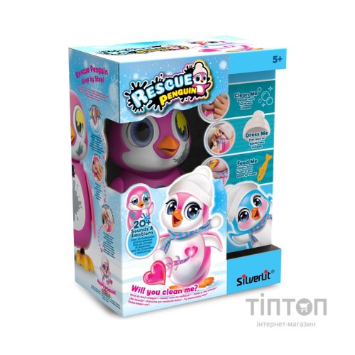 Інтерактивна іграшка Silverlit Врятуй Пінгвіна рожева (88651)