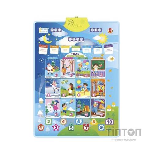 Інтерактивна іграшка Smart Koala Аудіопостер Час та пори року (SKCIT4)