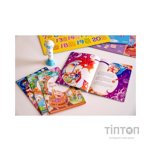 Інтерактивна іграшка Smart Koala Набір інтерактивних книг 200 Перших слів (1,2), Казки (SKB23BWFT)