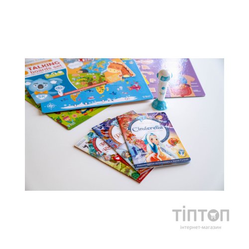 Інтерактивна іграшка Smart Koala Набір інтерактивних книг 200 Перших слів (1,2), Казки (SKB23BWFT)