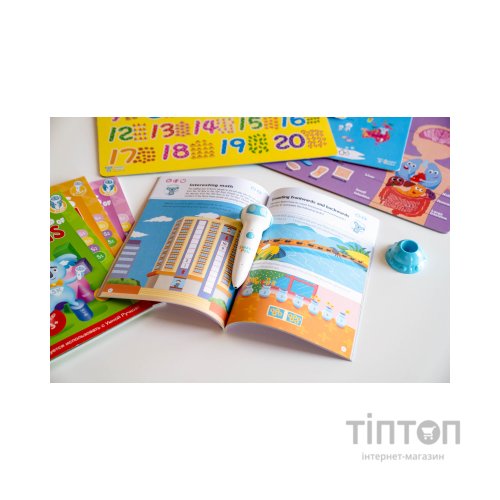 Інтерактивна іграшка Smart Koala Набір інтерактивних книг "Ігри математики" 1-4 сезон (SKB1234GM)