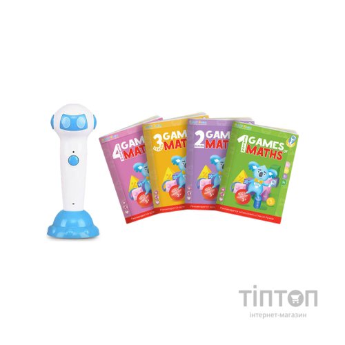 Інтерактивна іграшка Smart Koala Набір інтерактивних книг "Ігри математики" 1-4 сезон (SKB1234GM)