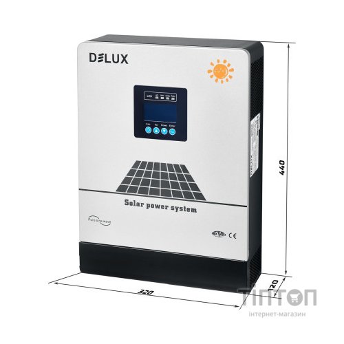 Інвертор Delux NKH-3KW 24V 60А MPPT (90021794)