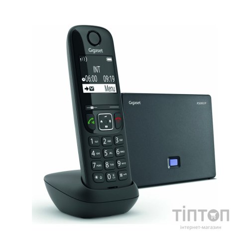 IP телефон Gigaset AS690 IP BLACK (S30852H2813S301)
