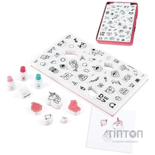 Набір для творчості Janod Штампи Смайли 50 ш (J07801)