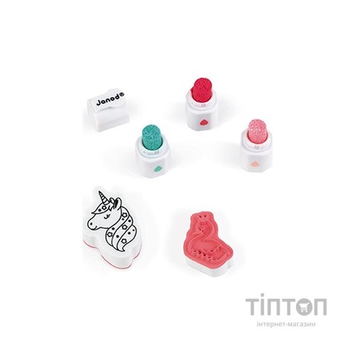 Набір для творчості Janod Штампи Смайли 50 ш (J07801)