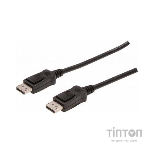 Кабель ASSMANN DisplayPort (AM/AM) 1m, black