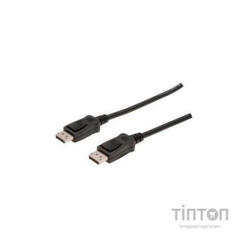 Кабель ASSMANN DisplayPort (AM/AM) 5m, black