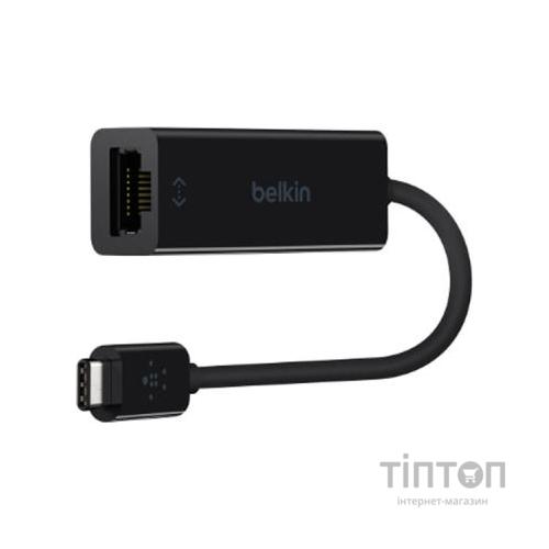 Кабель Belkin USB-C to Gigabit Ethernet Adapter