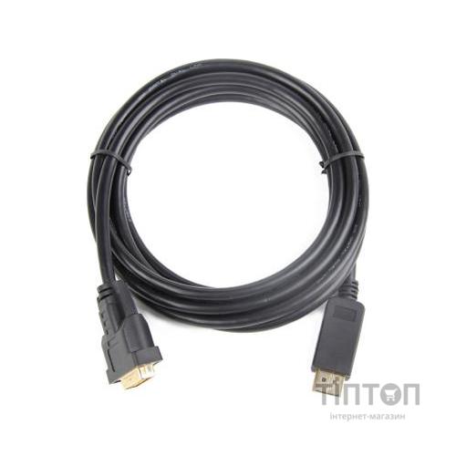 Кабель Cablexpert Display Port to DVI 24+1pin 1.0 m (CC-DPM-DVIM-1M)