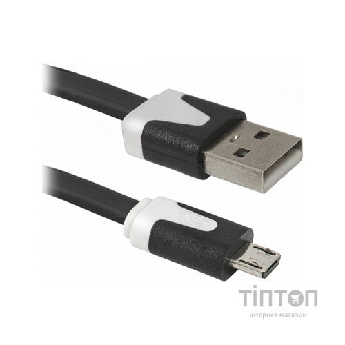 Кабель Defender USB08-03P USB 2.0 - Micro USB, 1m (87475)