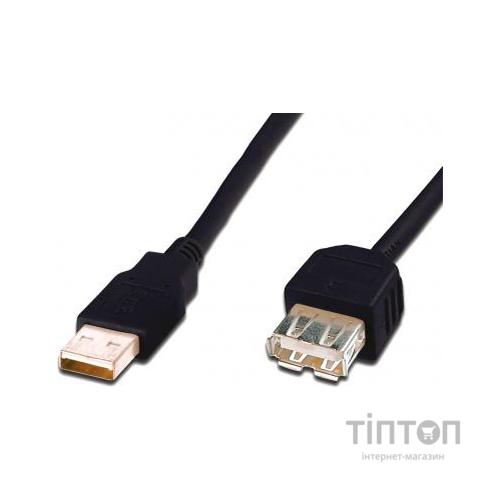 Кабель DIGITUS USB2.0 AM/AF (AK-300200-018-S)