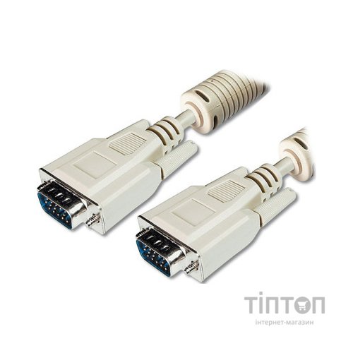 Кабель Digitus VGA (HDDB15M/M) 10m, white