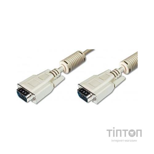 Кабель Digitus VGA (HDDB15M/M) 15m, white