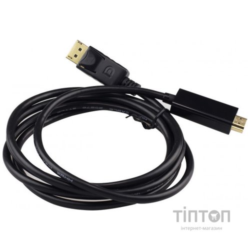 Кабель DisplayPort M - HDMI M 1.8м, OEM (S0572)