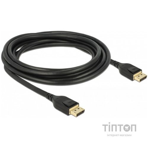 Кабель DisplayPort M - M 3.0 м чорний (B00798)