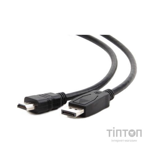 Кабель DisplayPort to HDMI 1.8 m Cablexpert (CC-DP-HDMI-6)