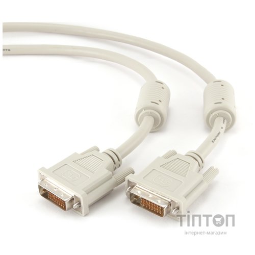 Кабель DVI-I 24M-24M 3.0 м Gembird (CC-DVI2-10)