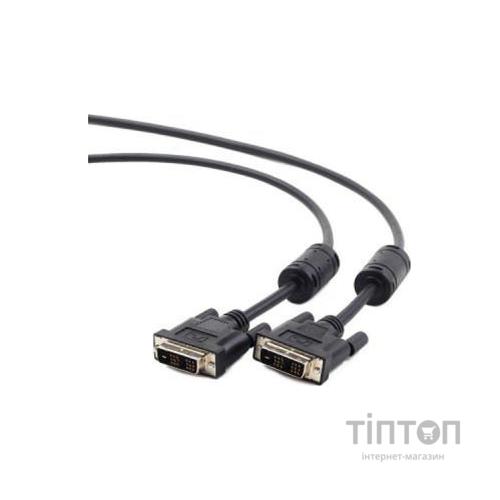 Кабель DVI to DVI 18pin, 1.8 m Cablexpert (CC-DVI-BK-6)