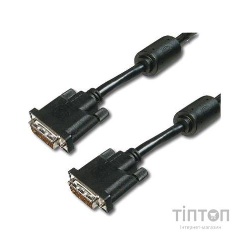 Кабель DVI to DVI 24+1pin, 5.0 m DIGITUS (AK-320101-050-S)