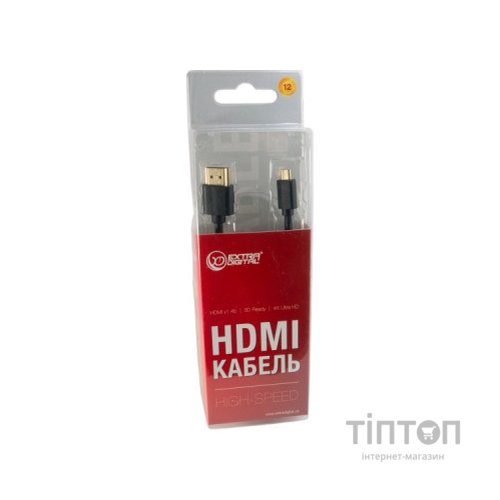 Кабель EXTRADIGITAL micro HDMI to HDMI 0.5m (KBD1678)