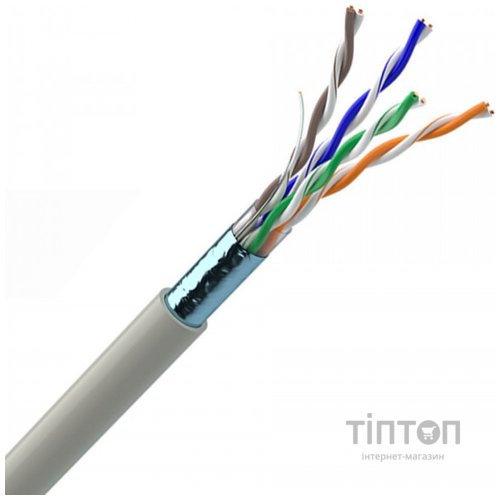 Кабель FTP Cat-5е " Ок-NET" (бухта 500м) для зов. прокладки (49330M500)