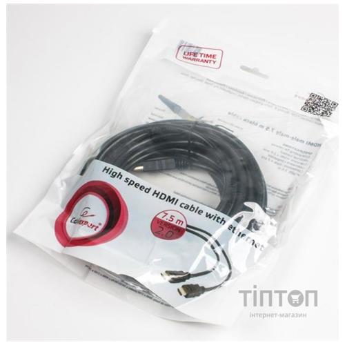 Кабель Gembird HDMI to HDMI 7.5m (CC-HDMI4-7.5M)