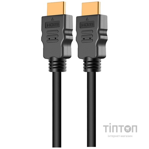 Кабель Grand-X (HDP-4K) HDMI-HDMI, Cu, 1.5м, черный