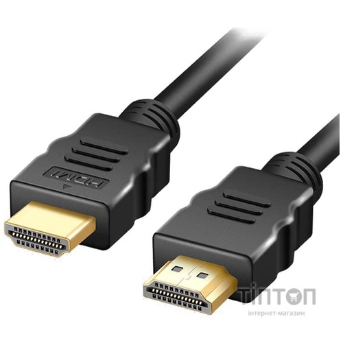 Кабель Grand-X (HDP-4K) HDMI-HDMI, Cu, 1.5м, черный