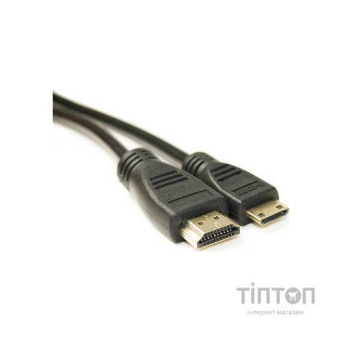 Кабель HDMI A to HDMI C (mini), 2.0m PowerPlant (KD00AS1273)