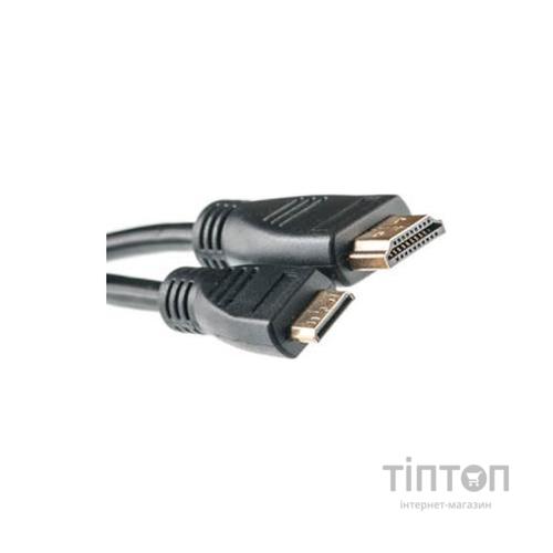 Кабель HDMI A to HDMI C (mini) 5.0 m PowerPlant (KD00AS1246)