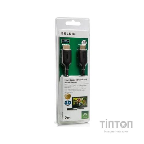 Кабель HDMI to HDMI 2.0m Belkin (F3Y021bt2M)