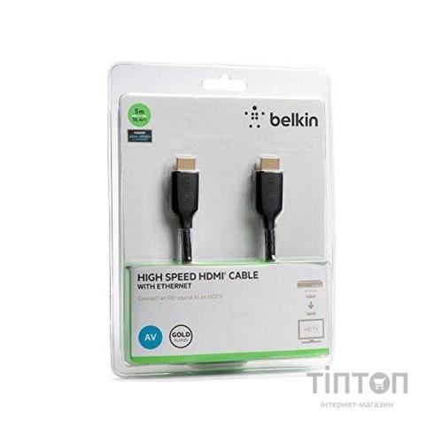 Кабель HDMI to HDMI 5.0m Belkin (F3Y021bt5M)