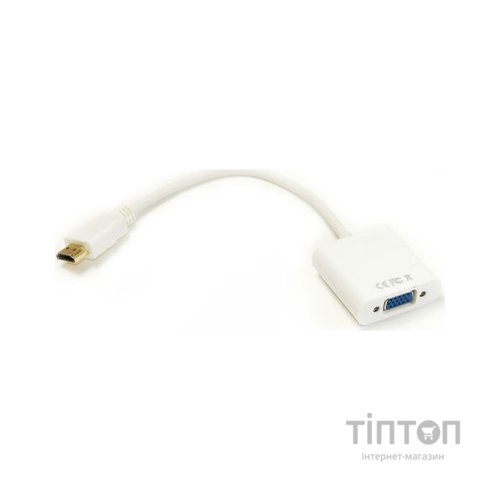 Кабель HDMI to VGA 1.5m PowerPlant (KD00AS1285)