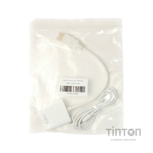 Кабель HDMI to VGA 1.5m PowerPlant (KD00AS1285)