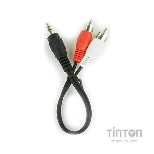 Кабель Jack 3.5 mm тато/2хRCA Gembird (CCA-458/0.2)