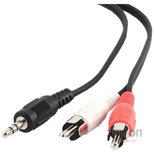Кабель Jack 3.5 mm тато/2хRCA Gembird (CCA-458-2.5 M)